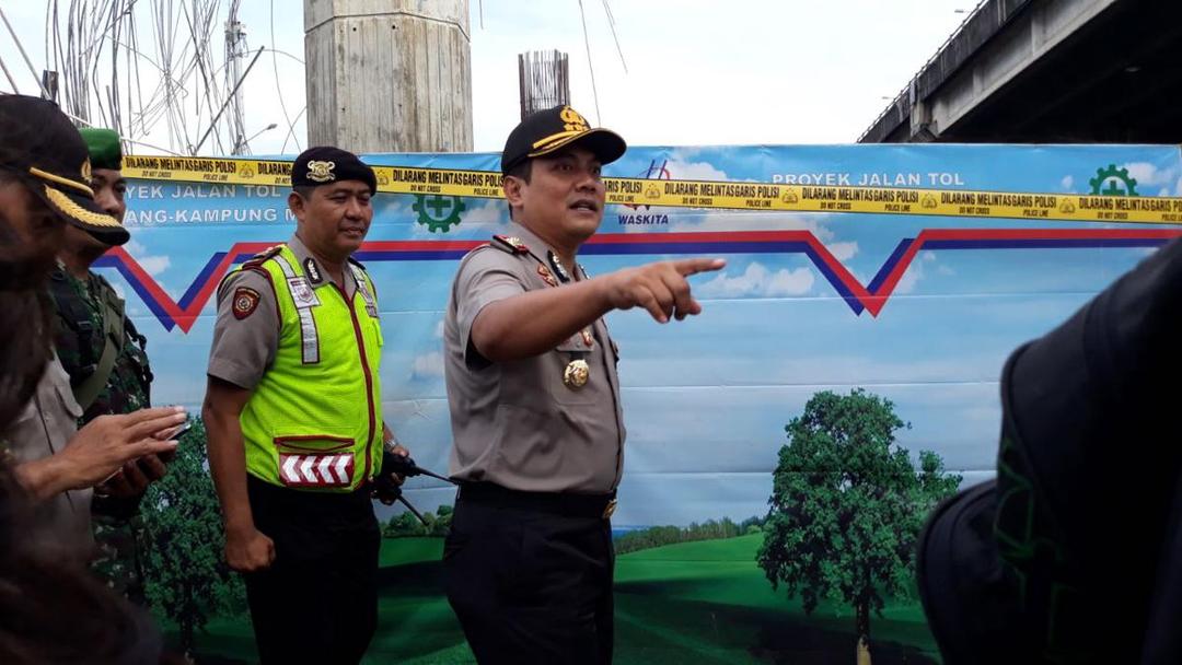 Tiang Girder Tol Becakayu Ambruk, Polisi Periksa Waskita