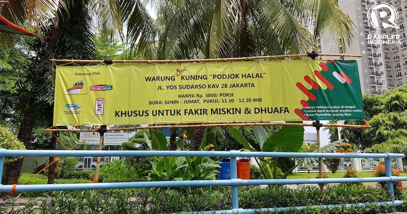 SAKSIKAN: Berbagi Rezeki lewat Warung Kuning 'Podjok Halal'