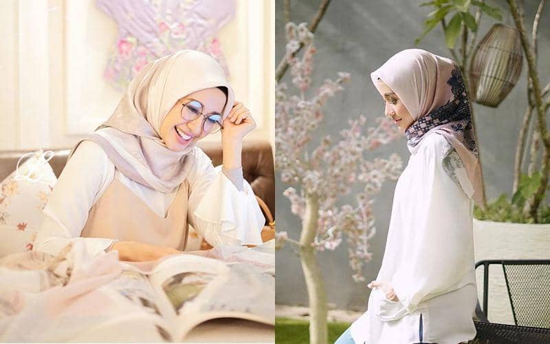 10 Inspirasi Outfit Pastel ala Laudya Cynthia Bella, Kece dan Manis!
