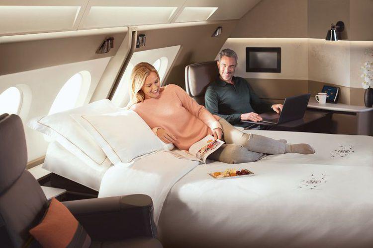 Inilah Penampakan Pesawat Singapore Airlines Tercanggih se-Asean