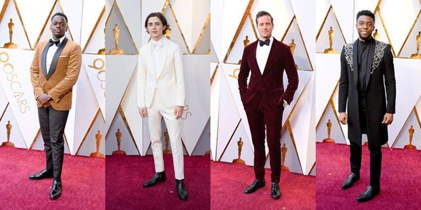 10 Penampilan Terbaik Selebriti Pria di Karpet Merah Oscar 2018