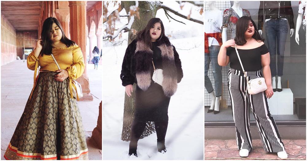 7 OOTD Berkelas untuk Cewek Bertubuh Curvy ala Claudia Florence Hapsari