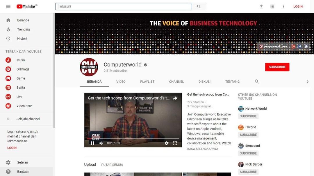Wajib Subscribe, 5 Channel YouTube Bagi Para Antusias Teknologi