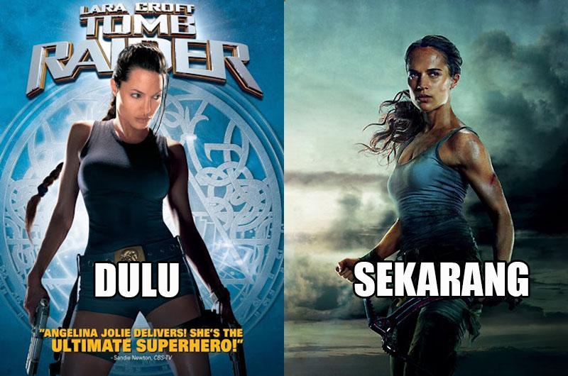 7 Perbedaan Tomb Raider Lara Croft Versi Dulu & Sekarang
