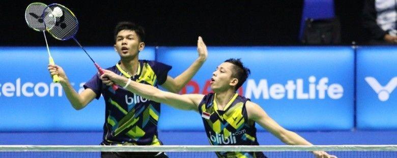 Ganda Putra Indonesia 'Perang Saudara' di Semifinal Hari Ini
