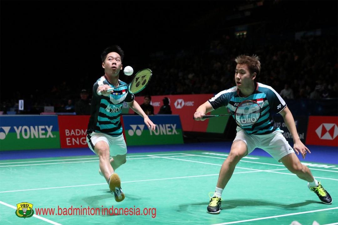 3 Fakta Fenomenal Lolosnya Marcus/Kevin ke Final All England 2018