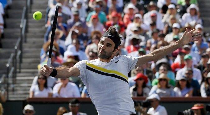 Kalah, Federer Akhiri 17 Kemenangan Berturut di Indian Wells