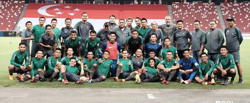 Hari Ini Uji Coba Timnas Indonesia U-23 Lawan Singapura