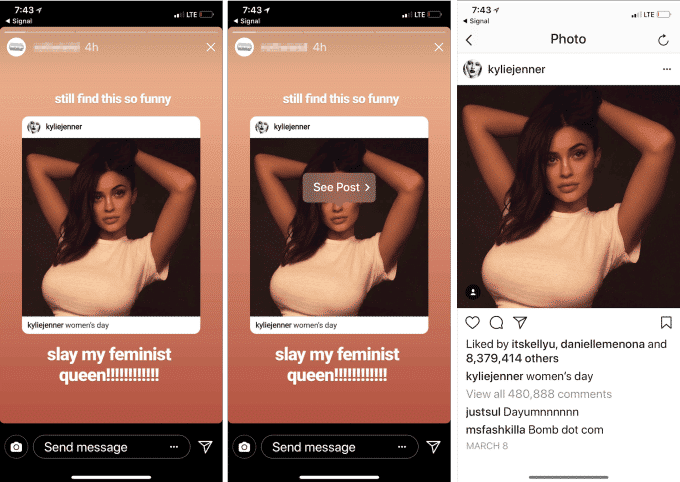 Instagram Uji Coba Fitur Regram Post ke IG Stories