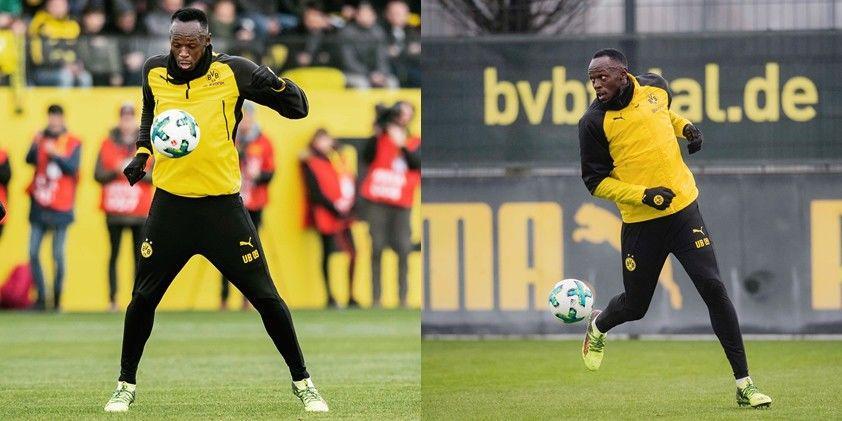 Latihan Bersama Borussia Dortmund, Usain Bolt Berharap Dikontrak