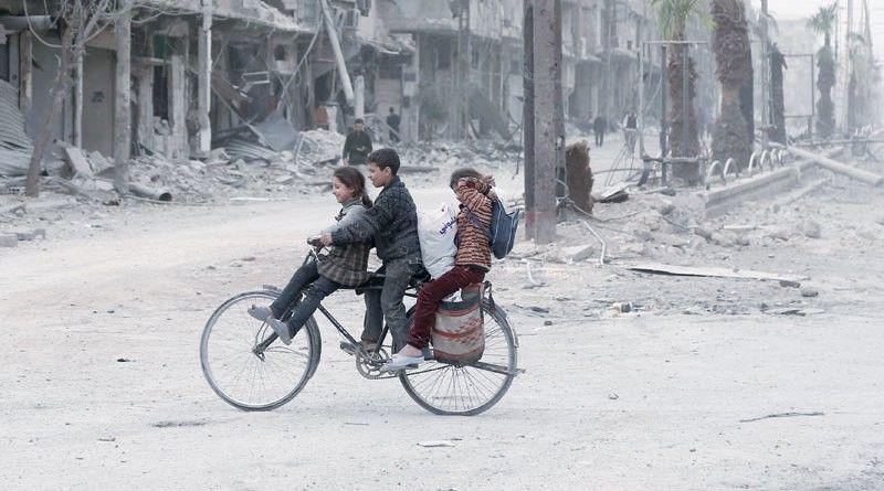 Ghouta Ditinggalkan, Douma Jadi Benteng Terakhir Pasukan Pemberontak
