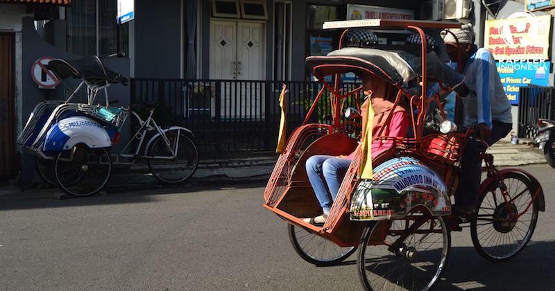 Becak Listrik Aman dari Kejaran Polisi