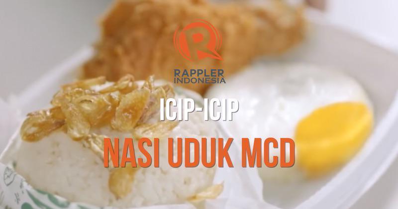 SAKSIKAN: Icip-Icip McD Nasi Uduk