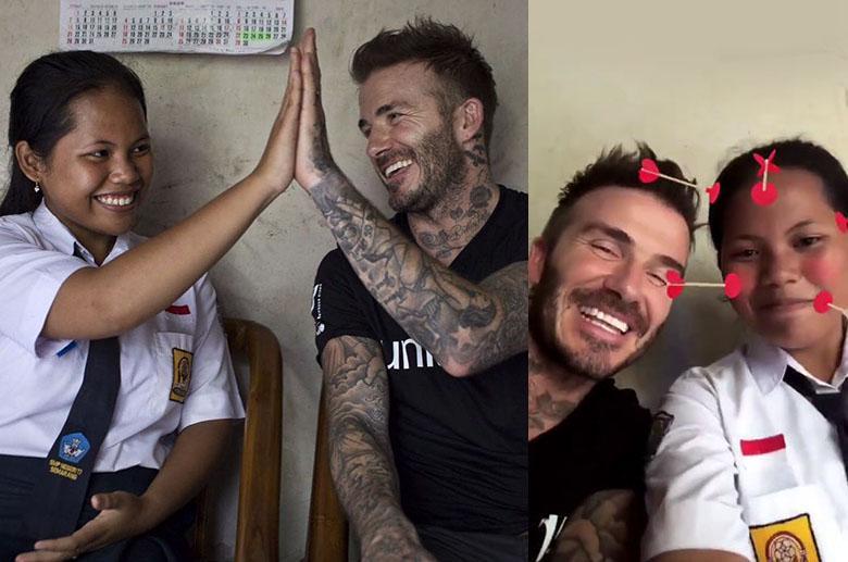 Begini Jadinya Kalau Instagram David Beckham "Dibajak" Anak SMP