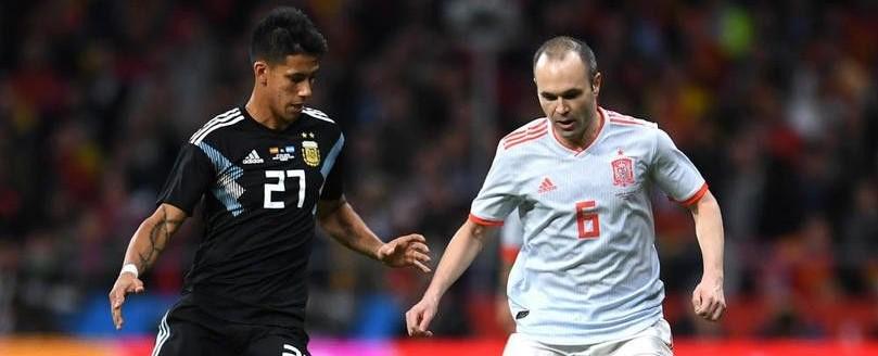 Tanpa Messi, Argentina Dibantai Spanyol Setengah Lusin Gol