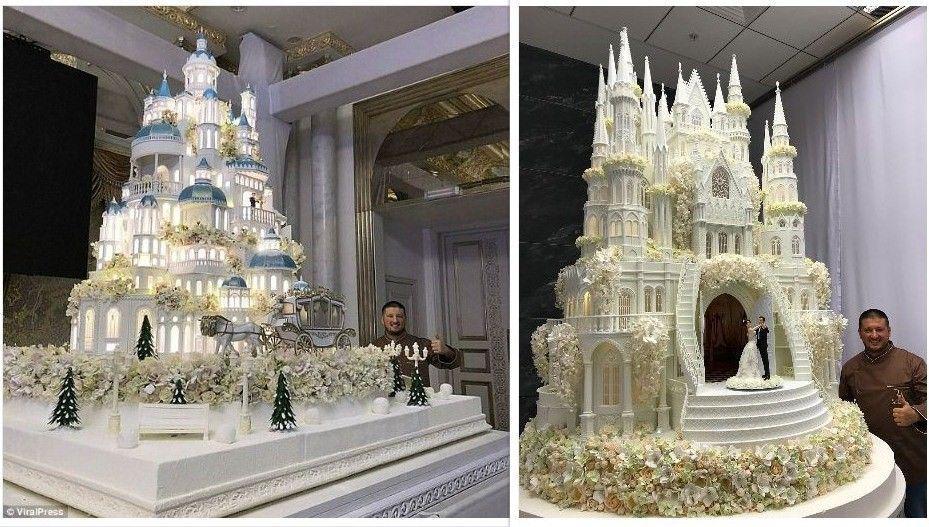 Mirip Istana Asli, Kue Pernikahan Ini Dibuat Oleh Mantan Atlet Tinju!