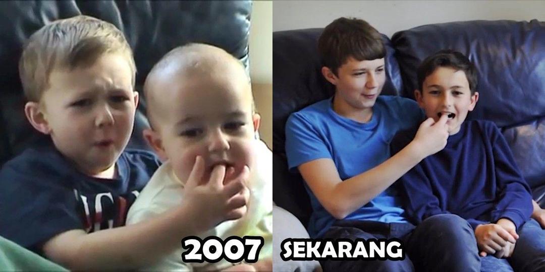 Ingat Anak di Video Viral 'Charlie Bit My Finger'? Kini Beda Banget!
