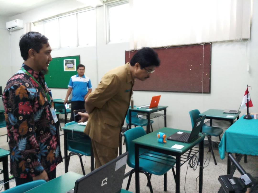 UNBK dengan CCTV Dinilai Meningkatkan Integritas Siswa