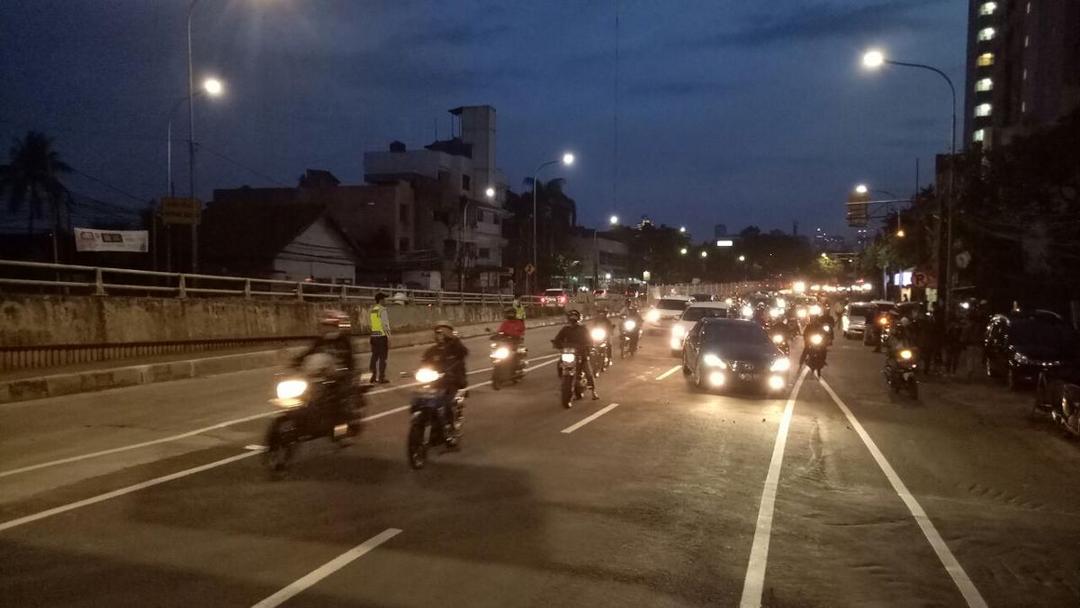 Pagi Banyak Dikeluhkan dan Macet Parah, Sore Lalu Lintas Underpass Matraman Lancar