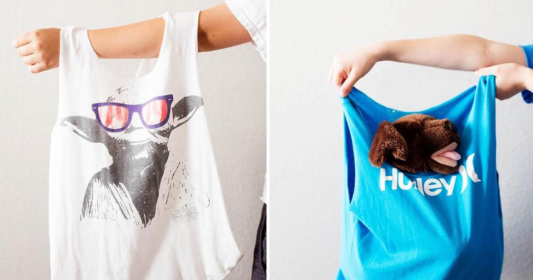 6 Cara Mudah Menyulap Kaos Jadul Jadi Benda Berguna Lainnya