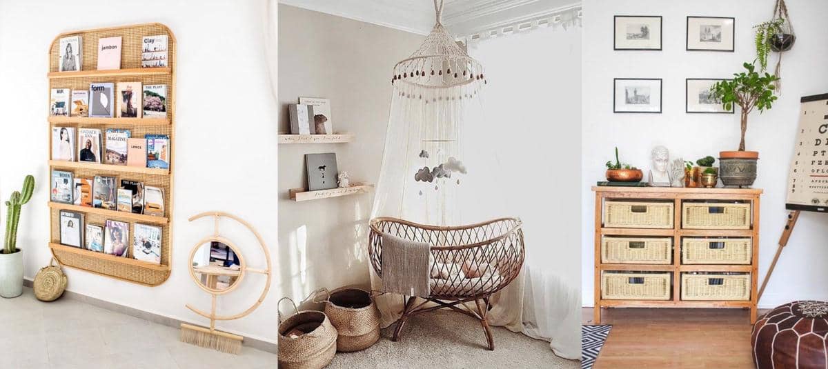 10 Dekorasi Berbahan Rotan yang Bikin Rumahmu Makin Kekinian
