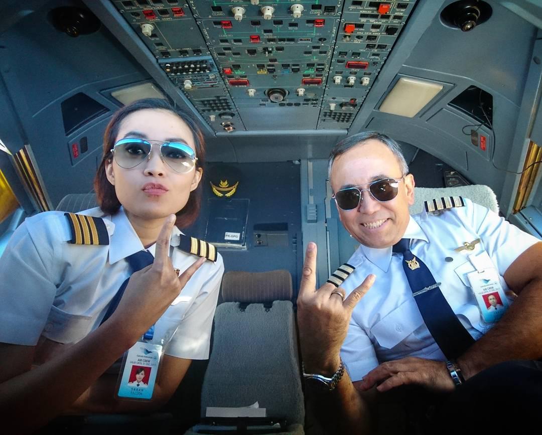 Kisah Sarah Widyanti Kusuma, Pilot Perempuan Jam Terbang Tinggi