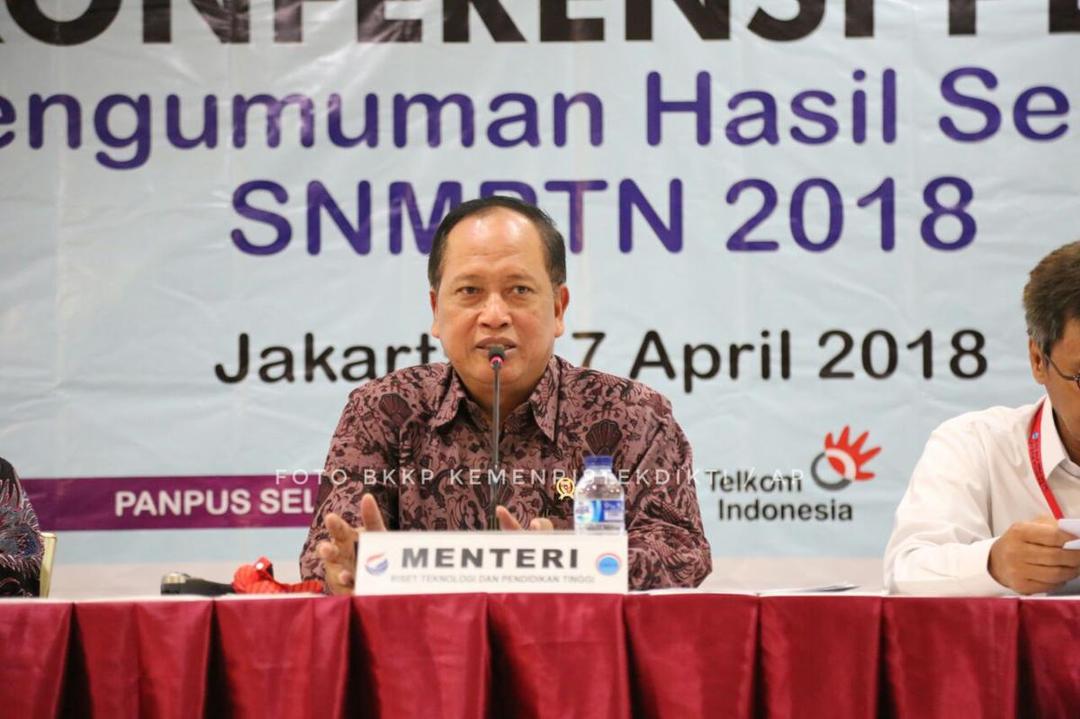 Sebanyak 110.946 Siswa Lolos SNMPTN 2018