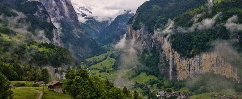 Intip Keindahan Lauterbrunnen Valley, Lembah di Swiss dengan 72 Air Terjun