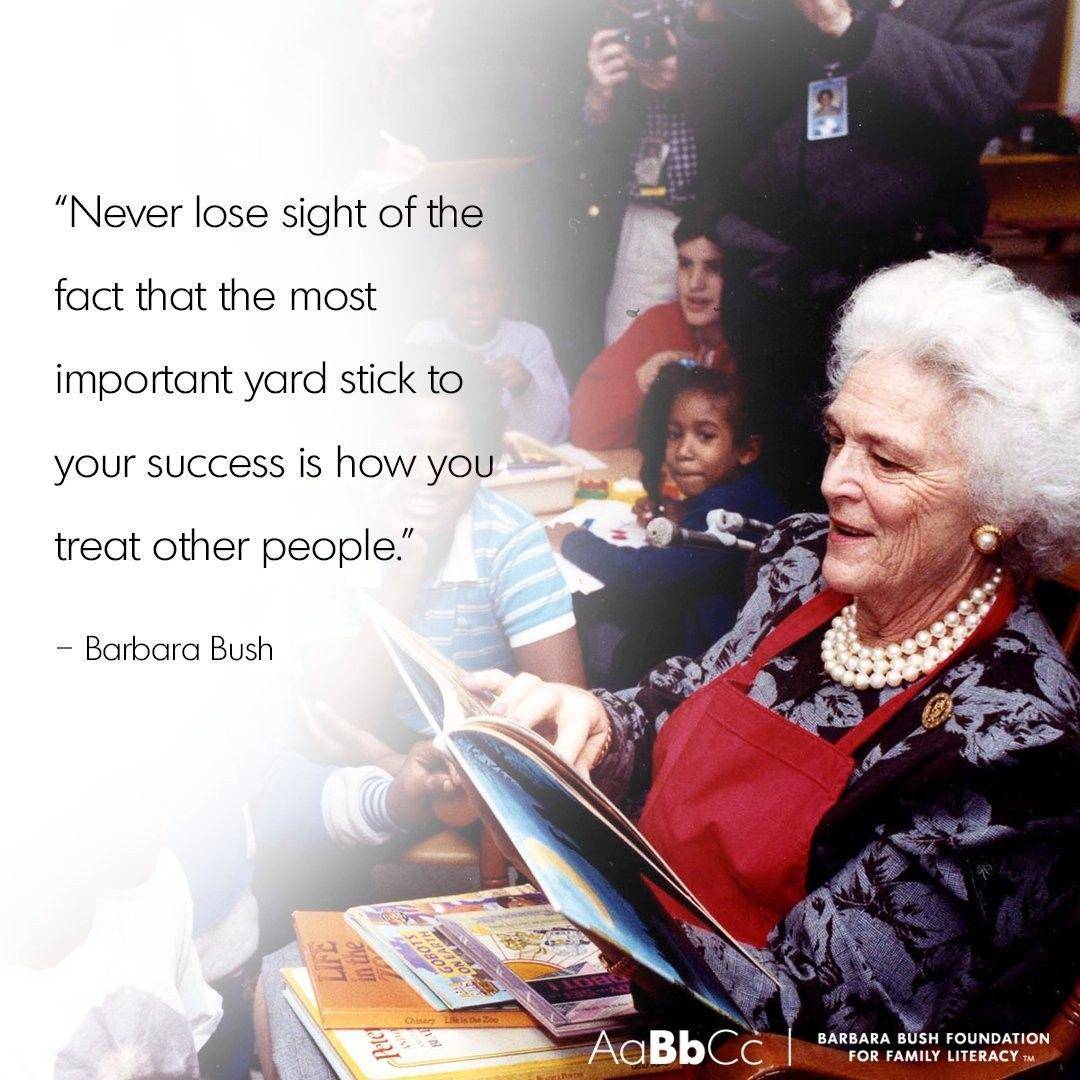 twitter/@BarbaraBushFdn