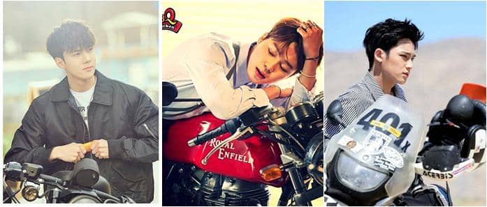 Naik Motor, 10 Idola KPop Ini Terlihat Gagah Seperti Dilan