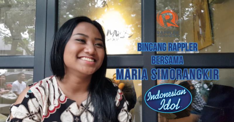 SAKSIKAN: Bincang Rappler Bersama Maria Simorangkir, Grand Finalis 'Indonesian Idol 2018'