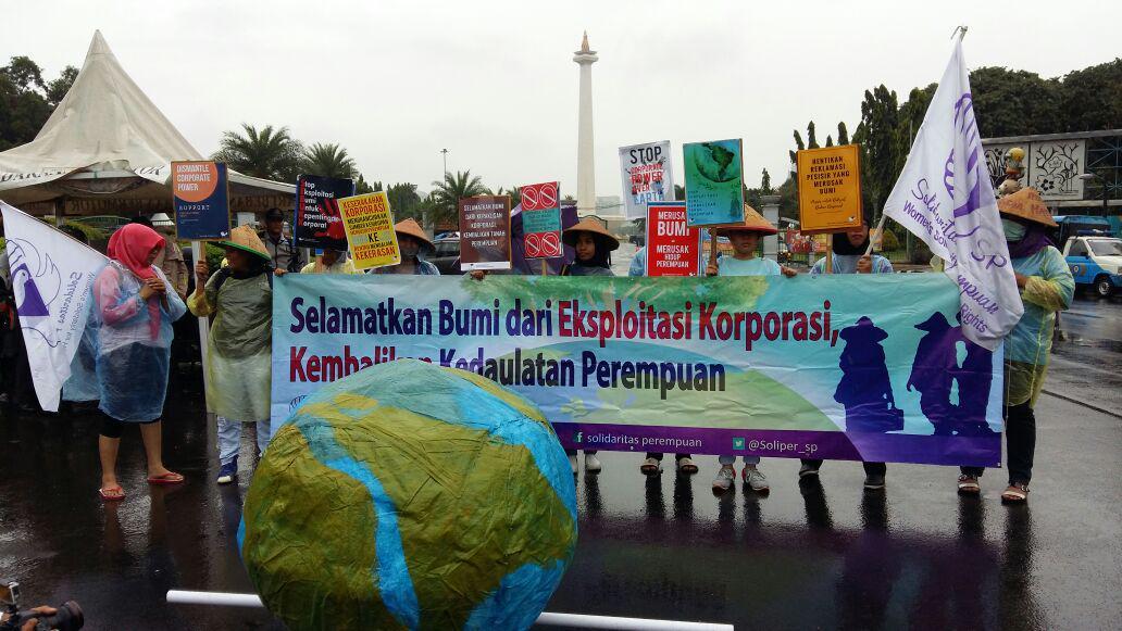 Solidaritas Perempuan Sebut Pemerintah Jokowi-JK Abai Terkait Isu Kelestarian Bumi