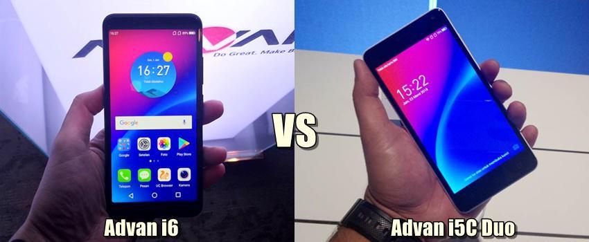 Beda Spesifikasi Advan i6 Baru Dirilis vs Advan i5C Duo, Pilih Mana?