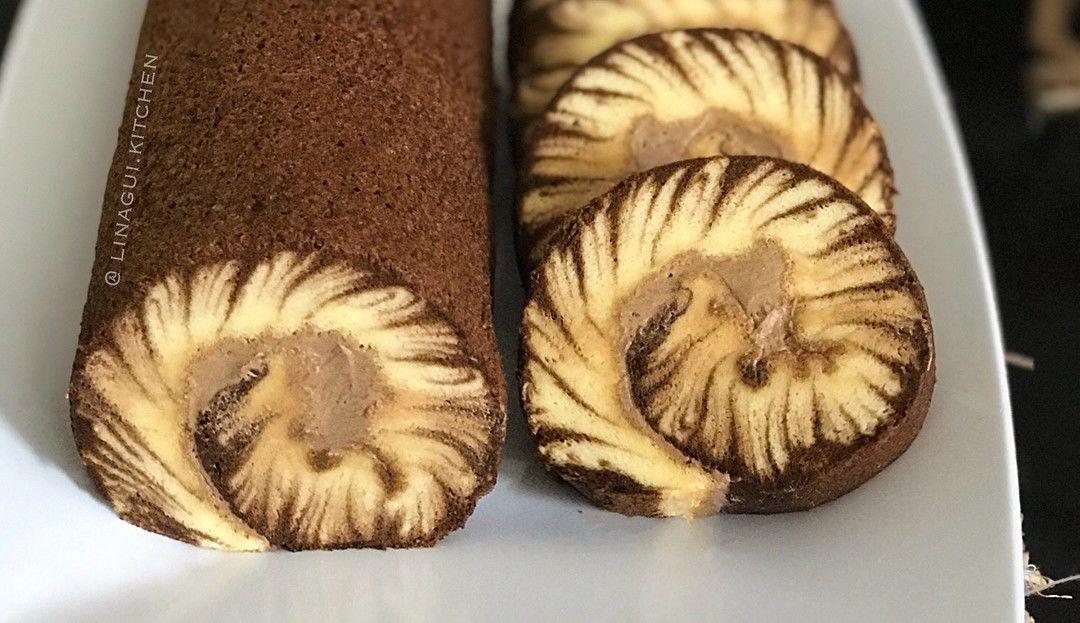 5 Resep Hurricane Swiss Roll, Cake Badai Tropis yang Super Legit