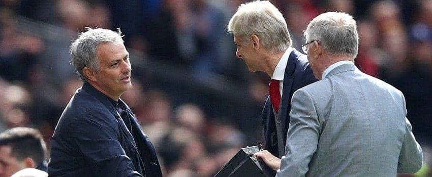 Unik, Inilah Isi Hadiah Ferguson & Mourinho Untuk Arsene Wenger