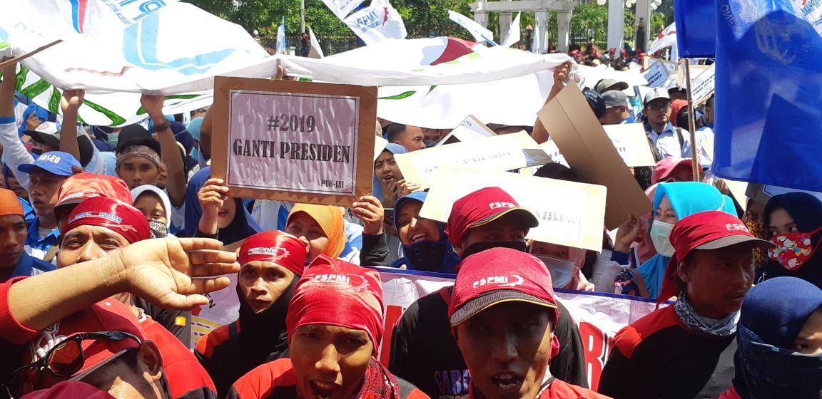 Ilustrasi gerakan #2019GantiPresiden. IDN Times/Ardiansyah Fajar