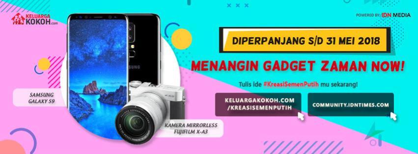 Ikut, Yuk! Kompetisi Menulis DIY Semen Putih Berhadiah Smartphone Canggih!