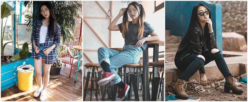 10 OOTD Stylish ala Sandrina, Referensi Untuk Cewek Bertubuh Mungil!