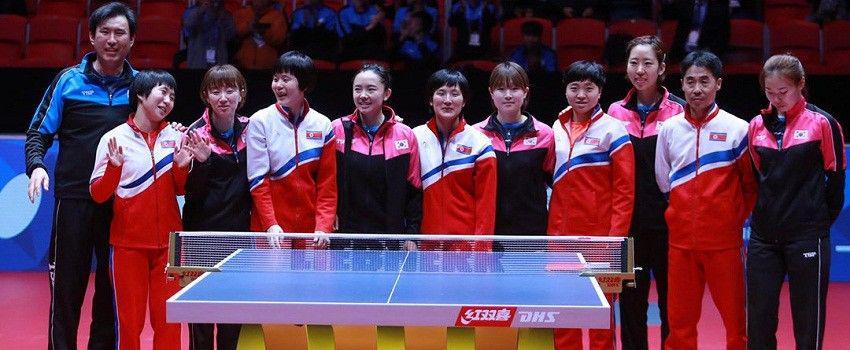 Dua Korea Kembali Bersatu di Kejuaraan Dunia Tenis Meja Beregu