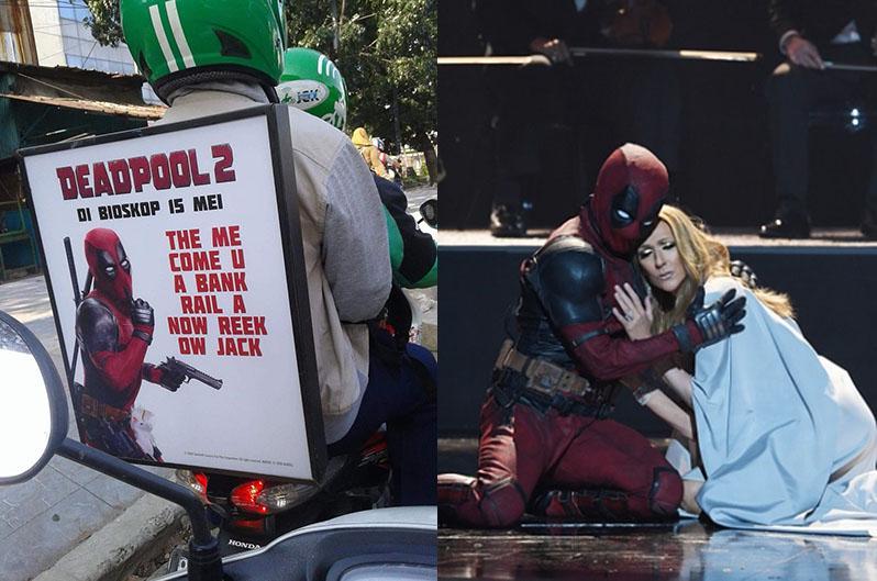 Anti Mainstream, Deadpool 2 Gandeng Celine Dion untuk Promosi
