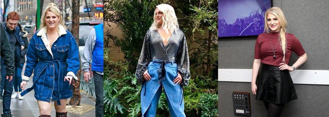 Pas untuk Tubuh Curvy, Ini 10 Ide Outfit Stylish Ala Meghan Trainor