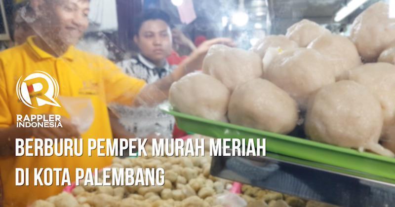 SAKSIKAN: Berburu Pempek Murah Meriah di Kota Palembang