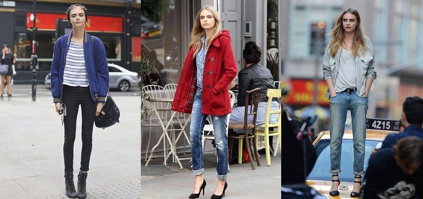 Keren Abis, Ini 8 Gaya Mix & Match Jeans ala Cara Delevingne