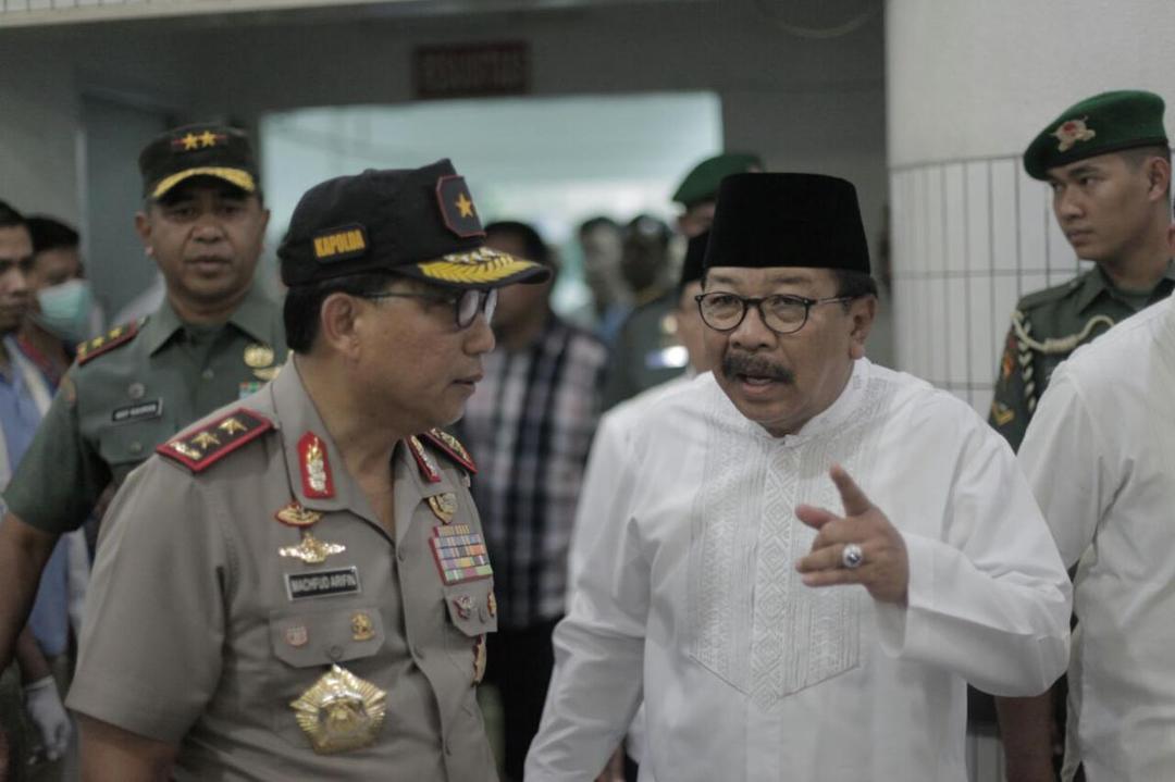 Ledakan Bom di Surabaya, Gubernur Jatim Imbau Warga untuk Tidak Takut
