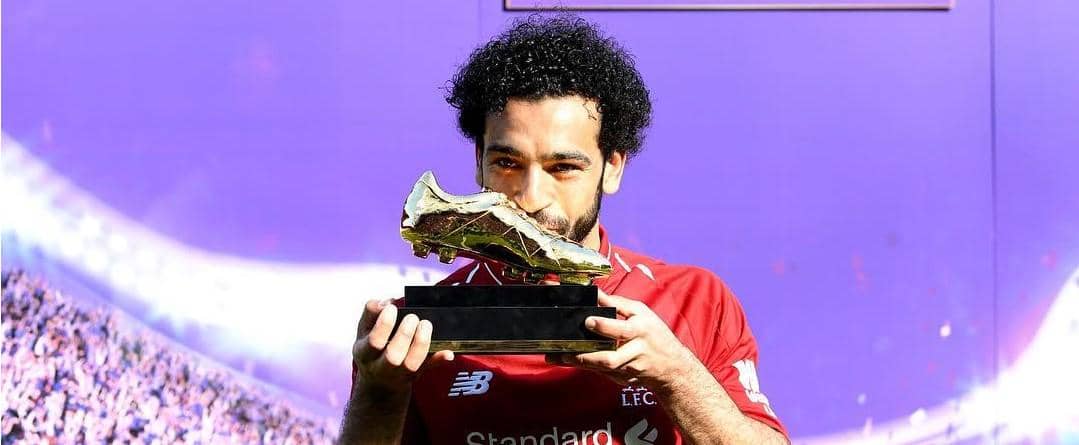 Kalahkan Kane, Salah Raih Sepatu Emas Liga Primer Inggris 2017/2018