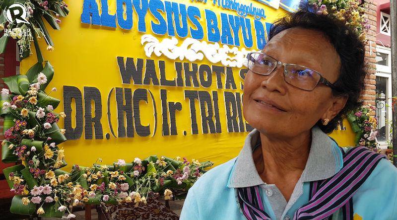 Rosalia Siswaty mengingat kembali sosok keponakannya, Aloysius Bayu Rendra Wardhana, yang tewas karena menghalau pelaku pengeboman di gereja Santa Maria Tak Bercela. Foto oleh Sakinah Ummu Haniy/Rappler