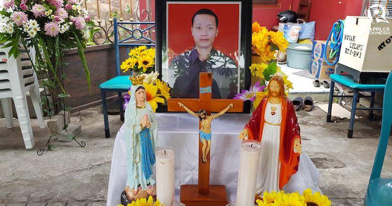 Suasana di kediaman Aloysius Bayu Rendra Wardhana. Foto oleh Sakinah Ummu Haniy/Rappler