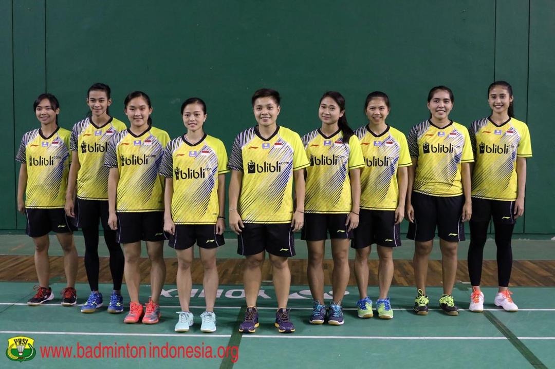Tim Putri Indonesia Tak Mau Remehkan Malaysia di Laga Awal Piala Uber 2018