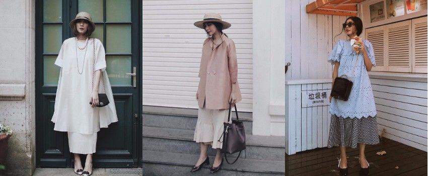 10 Gaya OOTD Vintage Asyik ala Fashion Blogger Clara Devi 'Lucedale'