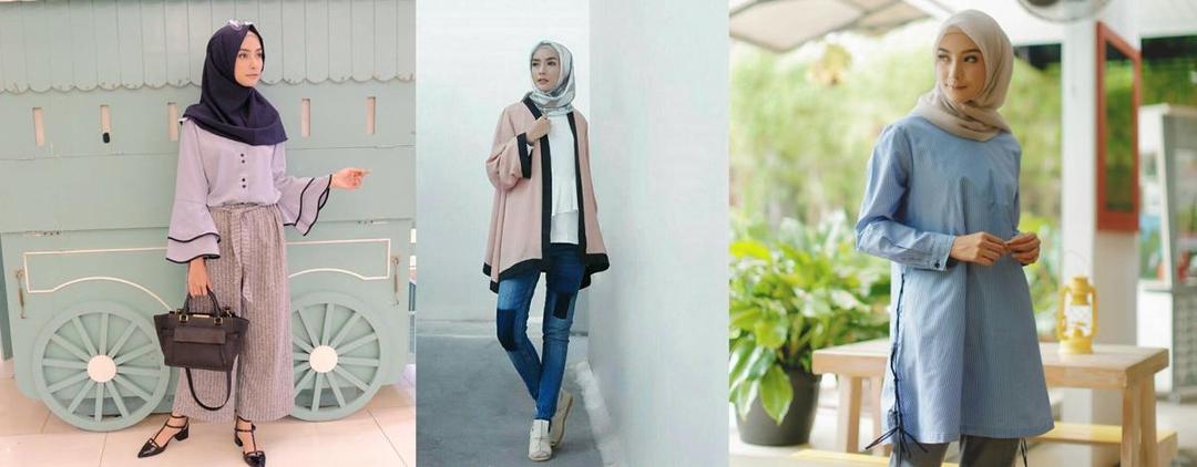 Kekinian Tetap Islami, 10 Style ala Mellya Baskarani Cocok Buat Bukber